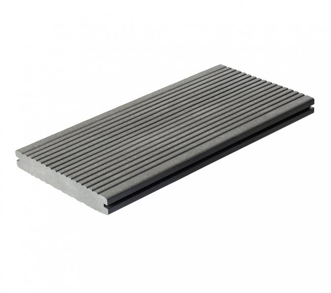 Террасная доска дпк Полнотелая 3-D Polywood Massive Серый Террасная доска дпк Полнотелая 3-D Polywood Massive Серый