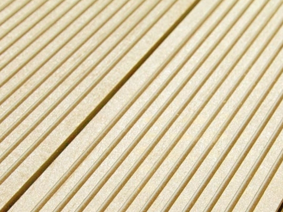 Террасная доска из ДПК Savewood Ornus радиальный распил тик