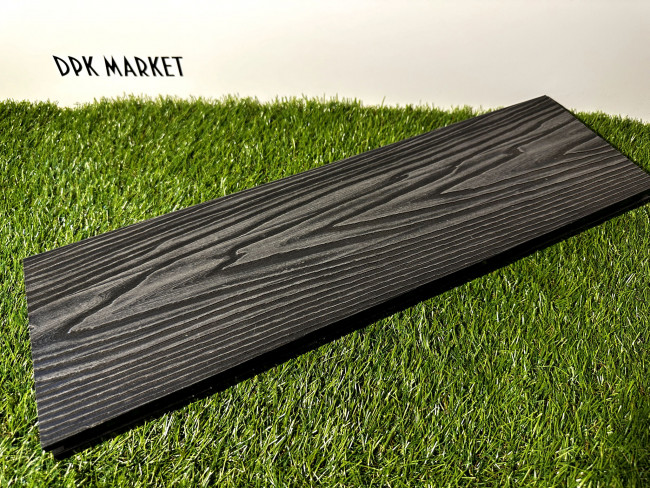 Террасная доска дпк WPC rotten Чёрный -Графит Террасная доска дпк WPC rotten Чёрный -Графит