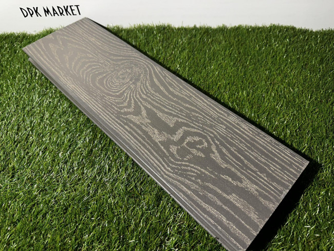 Террасная доска из ДПК Savewood Fagus тангенциальный распил пепельный Террасная доска из ДПК Savewood Fagus тангенциальный распил пепельный